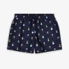 A-dam Swim Shorts Navy Jellyfish