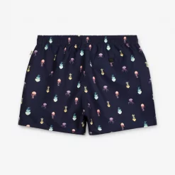 A-dam Swim Shorts Navy Jellyfish