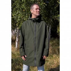 Danefae Danenorthsea Rain Parka Dark Army