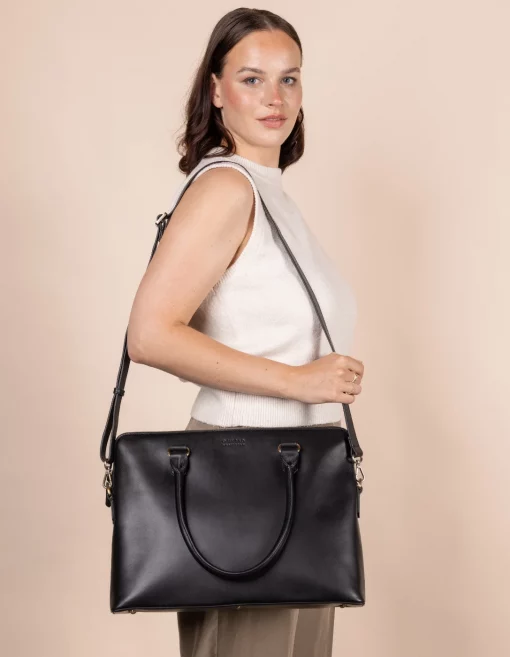 O My Bag Hayden Black Classic Leather