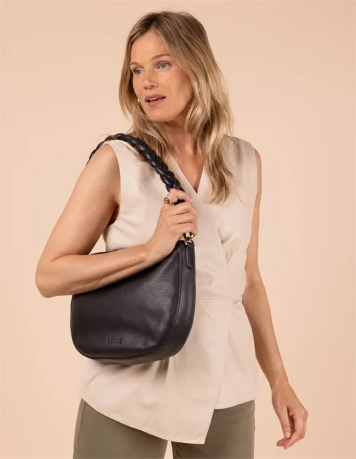 O My Bag Lana Black Soft Grain Leather