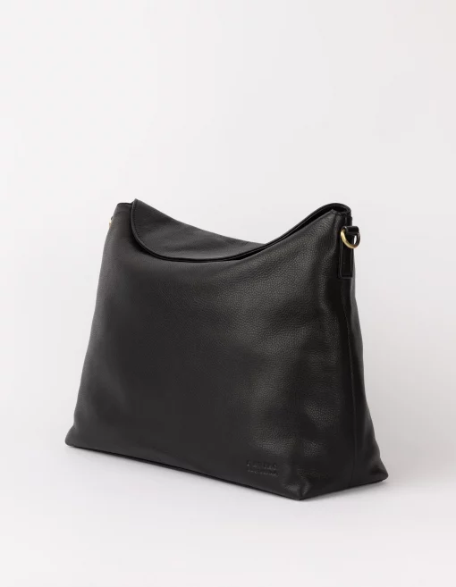 O My Bag Sienna black soft grain leather