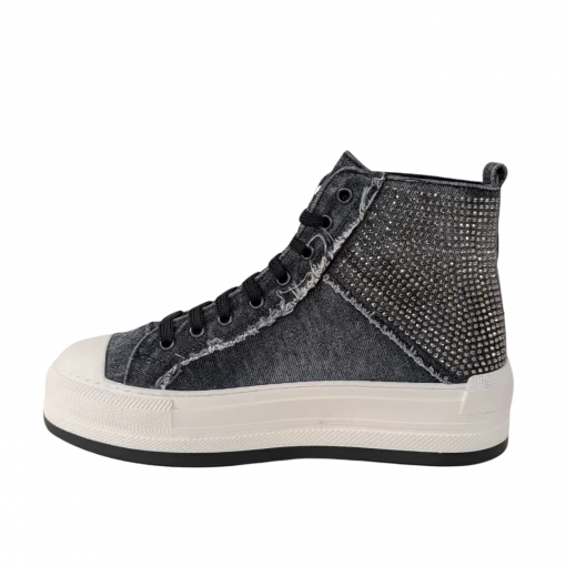 Babouche Lifestyle Sneaker Cinco Black Crystal – Bild 3