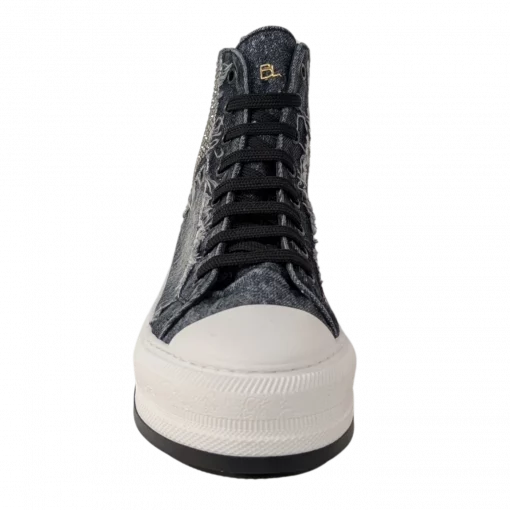 Babouche Lifestyle Sneaker Cinco Black Crystal – Bild 4