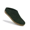 Glerups Slip-on leather forest