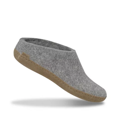 Glerups Slip-on with leather sole Grey